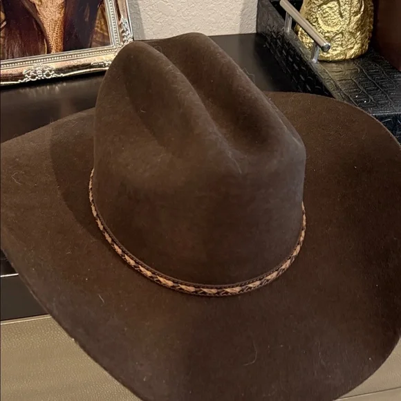 Justin brown cowboy hat - Picture 4 of 4